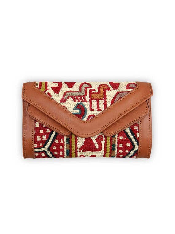 Sumak Kilim Geldbörse & Umhängetasche für den Großhandel von Artemis Design Co.