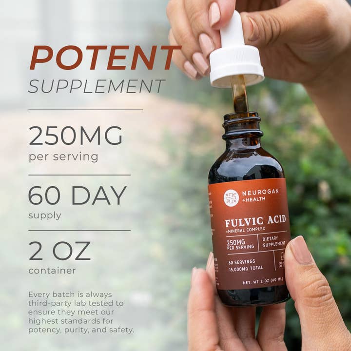 Neurogan Health - Wholesale Oral Supplement/Vitamin - Fulvic Acid Drops