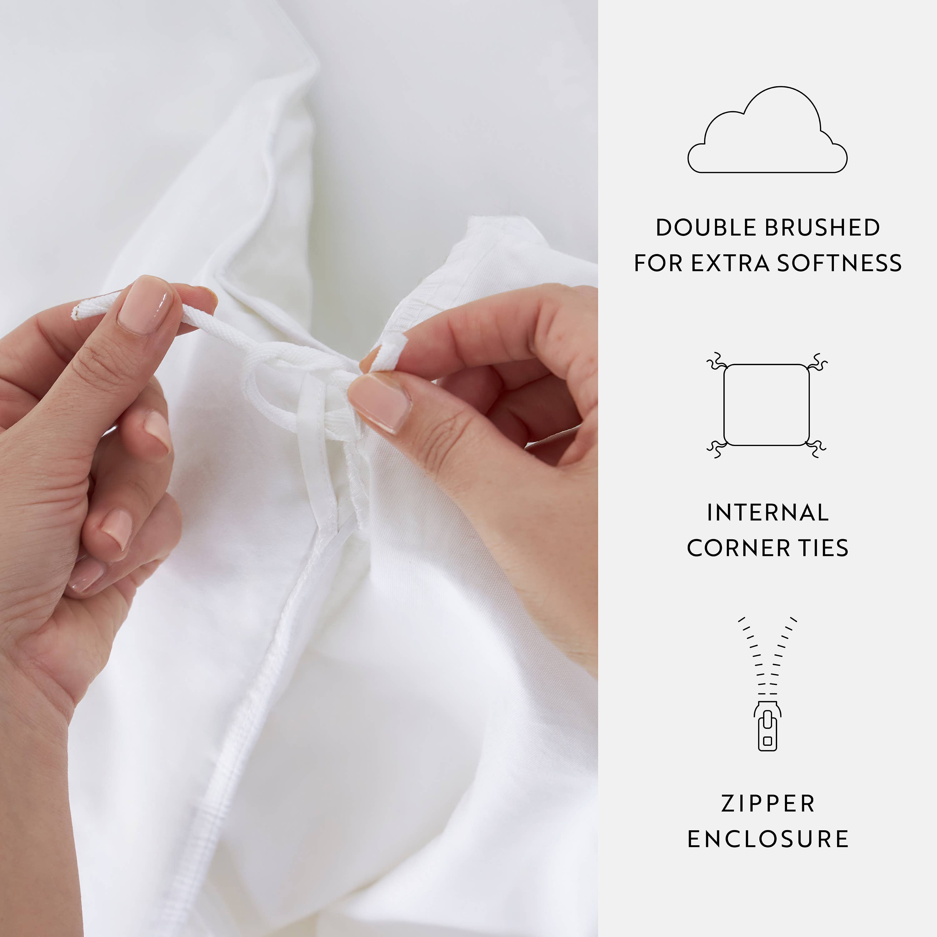 ienjoy Home - Wholesale Bedding Set - iEnjoy Home Soft Ribbon Pattern Duvet Cover Set2