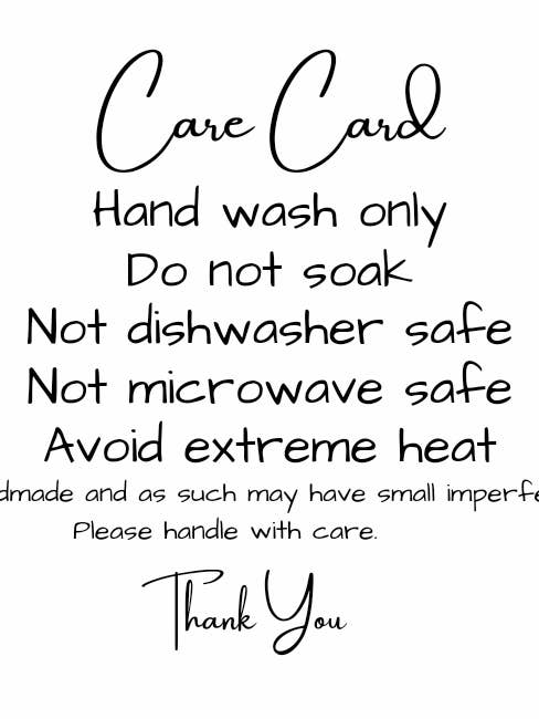 Vinyl Cup Care Cards for wholesale by PrintedTreasuresGB