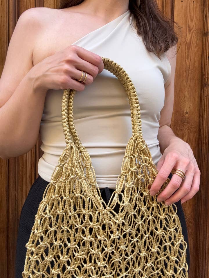 Borsa a Rete Chauen per la vendita all'ingrosso da parte di Lamu Brand