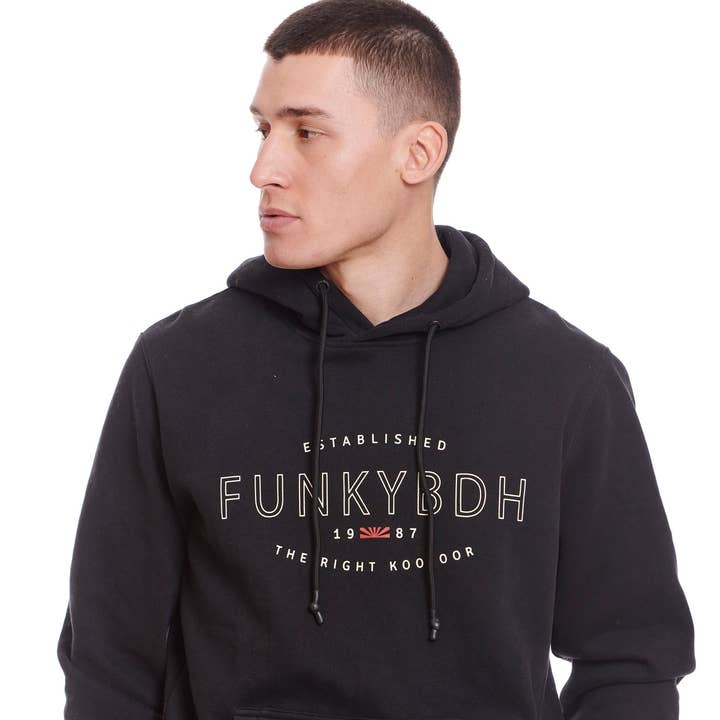 Logo Hoodie – Core Bestseller (FBMS010-009-06) for wholesale by Funky Buddha