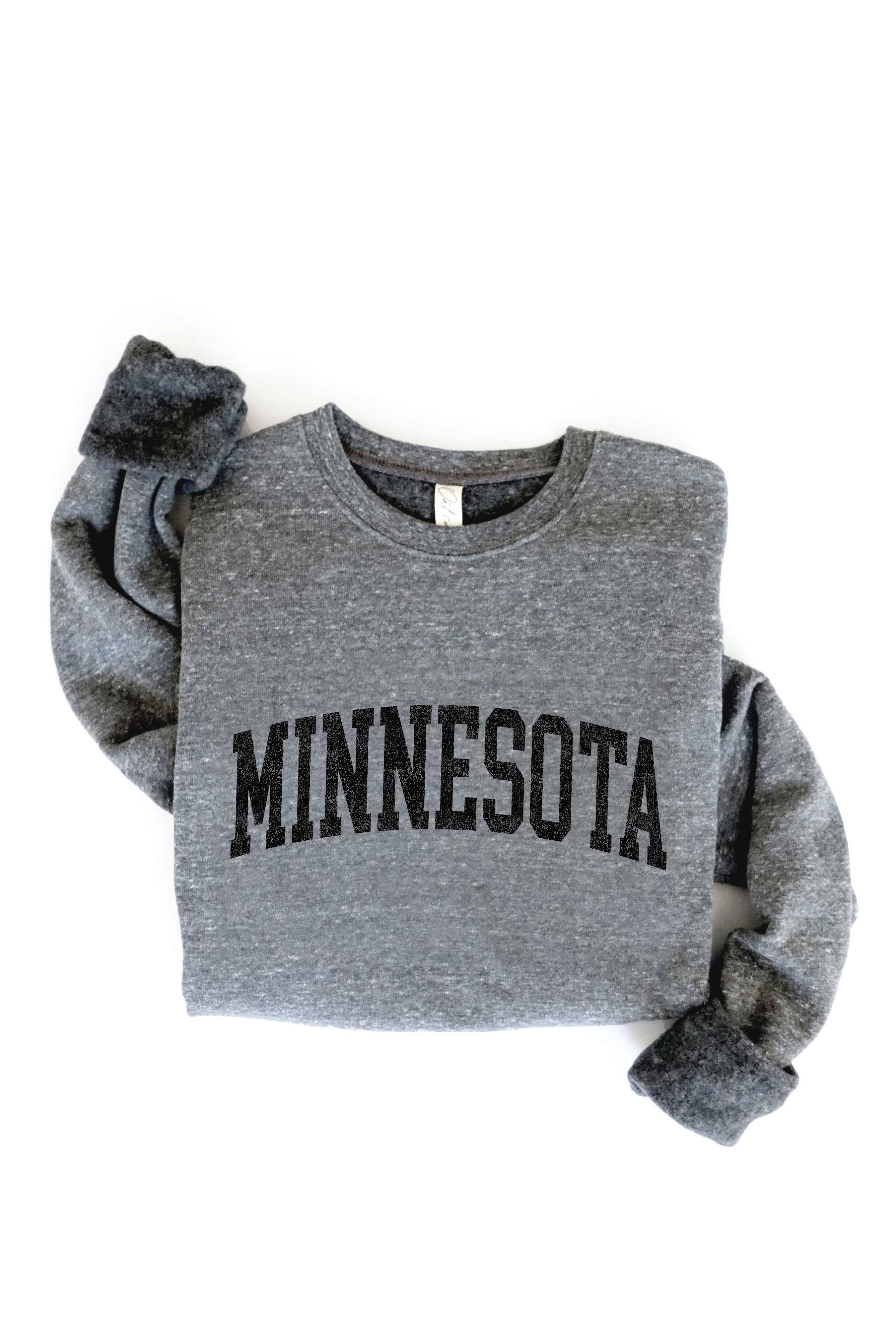 OAT COLLECTIVE - Wholesale Graphic Sweatshirt - Women's - MINNESOTA  Graphic Sweatshirt14