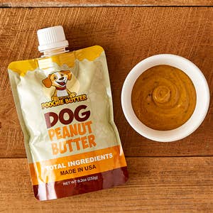 Poochie Butter - Wholesale Pet Food - Dog - Dog Peanut Butter Squeeze Packs 8oz & Lick Pad2
