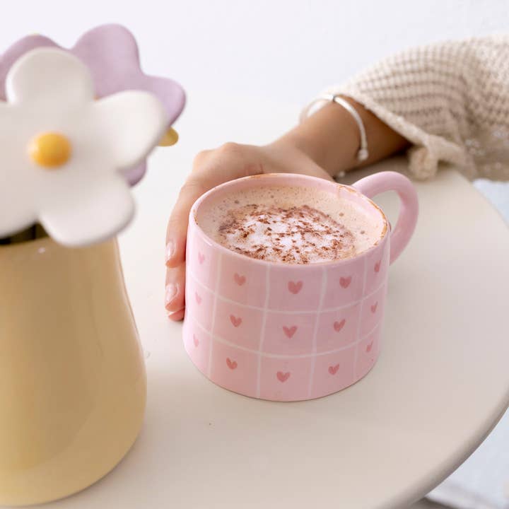 Pipa and Happy - Vente Tasse à café - Tasse Mary en céramique faite et peinte à la main1