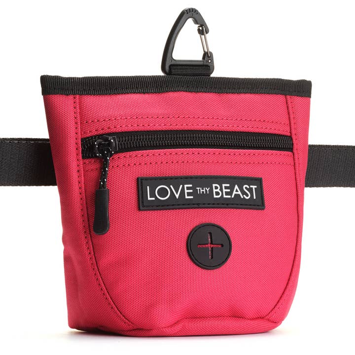 Red Treat Training Pouch for wholesale by LoveThyBeast