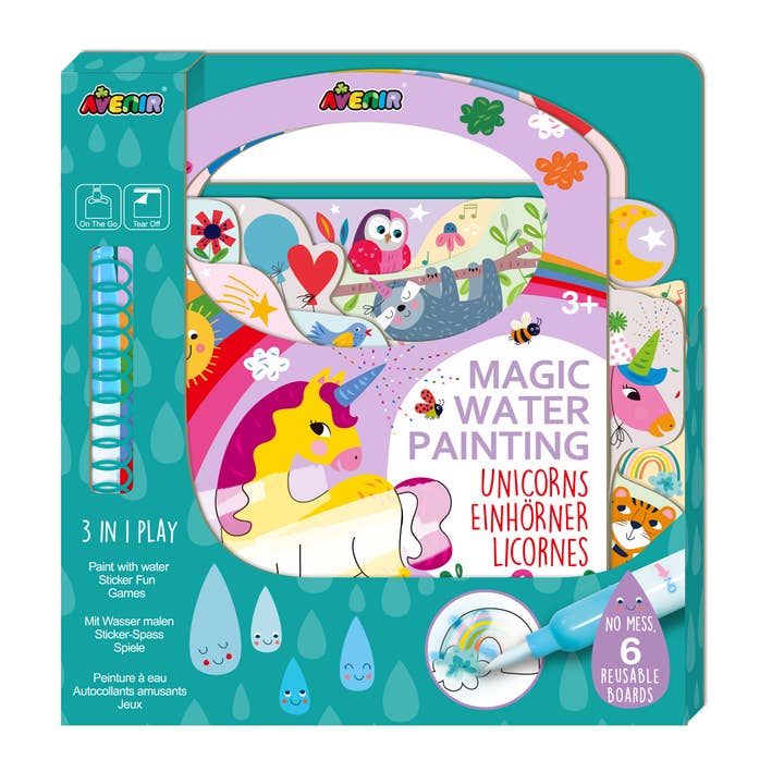 Avenir - Magic Water Painting Book UNICORNS for wholesale by DAM