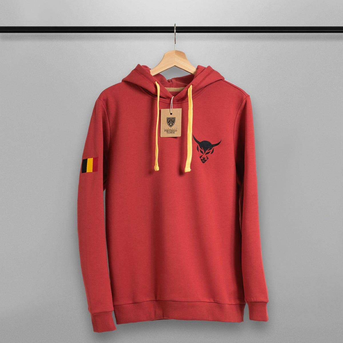 Football Town - Wholesale Hoodie - Unisex - Hoodie Belgium Diable1