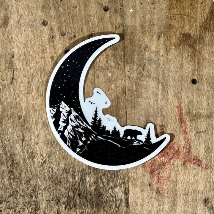 Made of Mountains - Vente Autocollant - Autocollant Une promenade dans les bois0