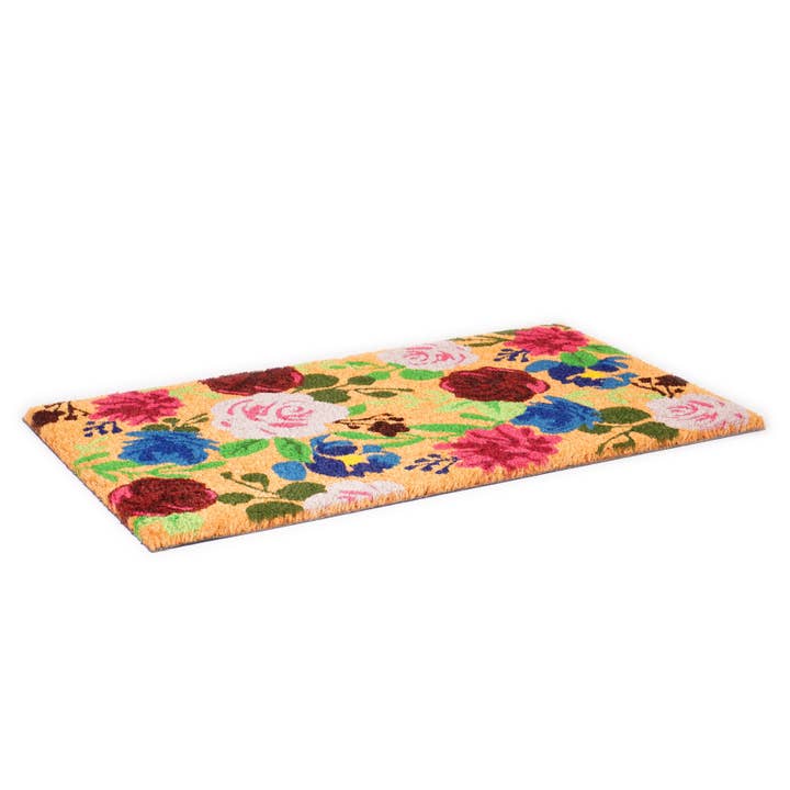 Calloway Mills – wholesale Door mat – Spring Boho Flowers Doormat