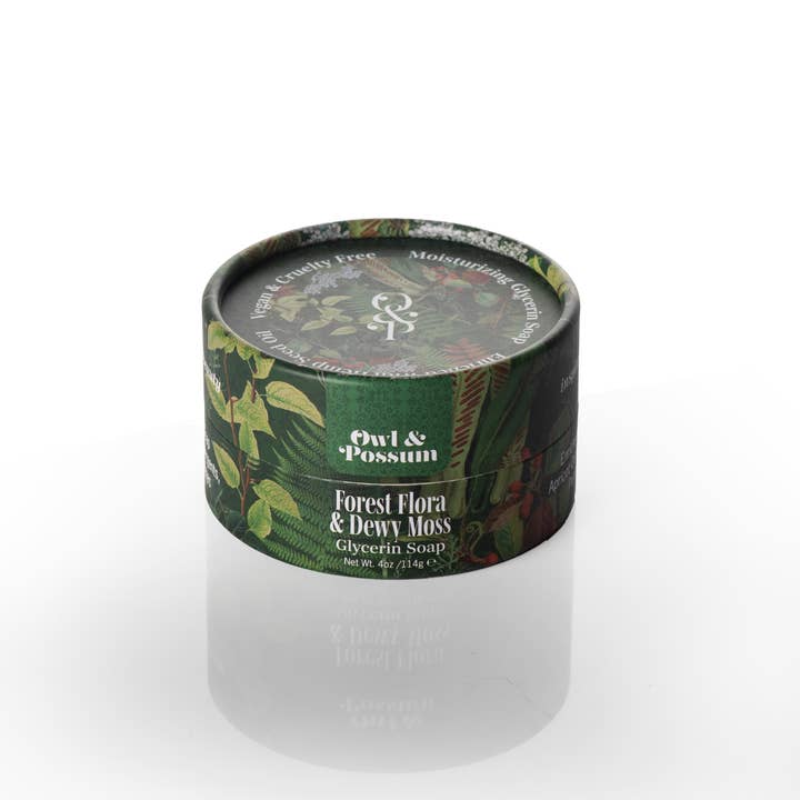 Owl & Possum - Wholesale Bar Soap - FOREST FLORA & DEWY MOSS Moisturizing Glycerin SoapÂ