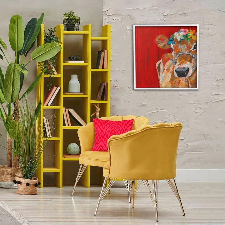 Stupell Industries - Wholesale Wall Sign - Red Barn Cow Collage - Framed Wall Art5