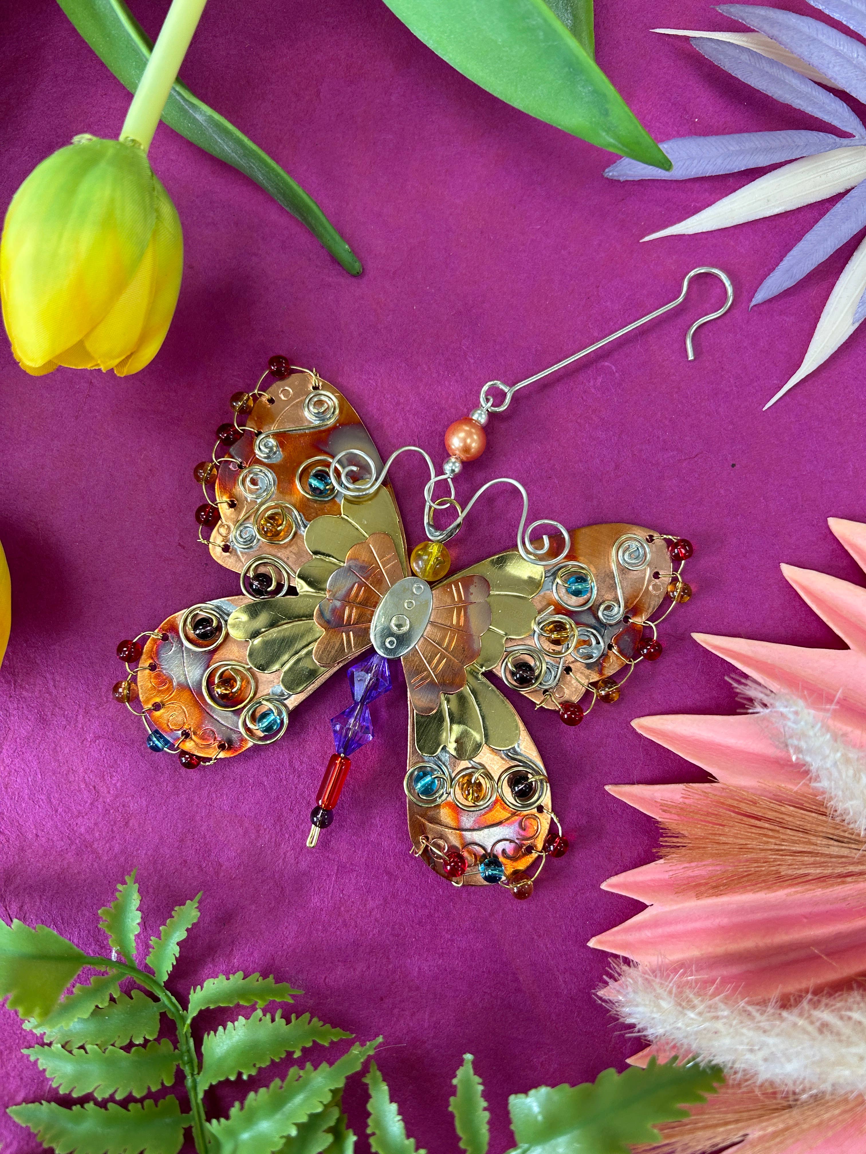 Pilgrim Imports - Wholesale Ornament - Bright Wings Butterfly Ornament1