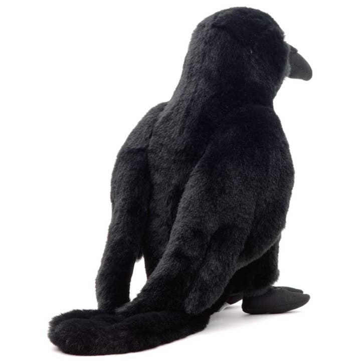 Uni Toys - Wholesale Stuffed/Plush Toy - Kids & Baby - Black raven - 23 cm (height) - cuddly/plush toy2