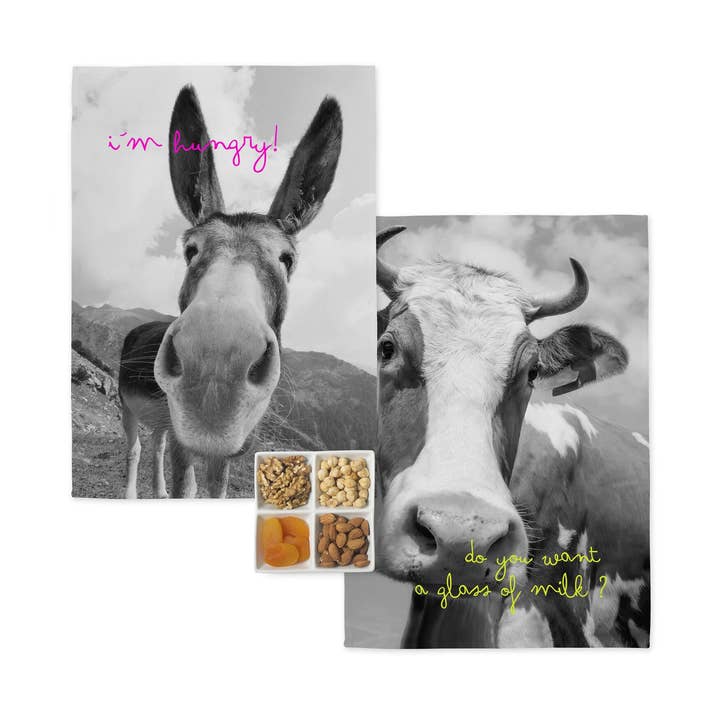 Farm Kitchen Towel 2 pcs 70x50 cm for wholesale by Happyfriday