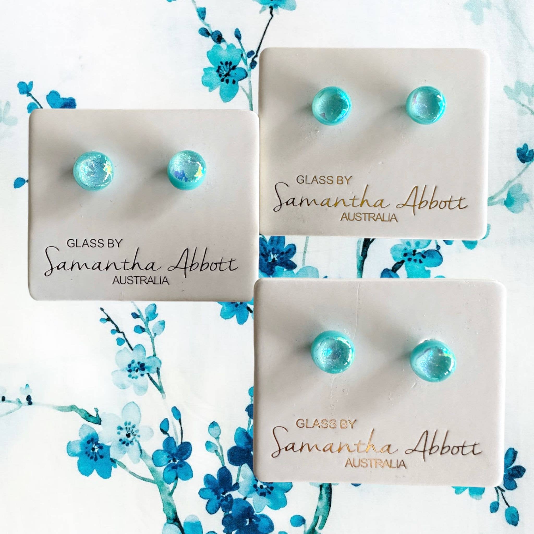 Samantha Abbott - Wholesale Knopjes/oorstekers - Handgemaakte glazen oorbellen startpakket door Samantha Abbott2