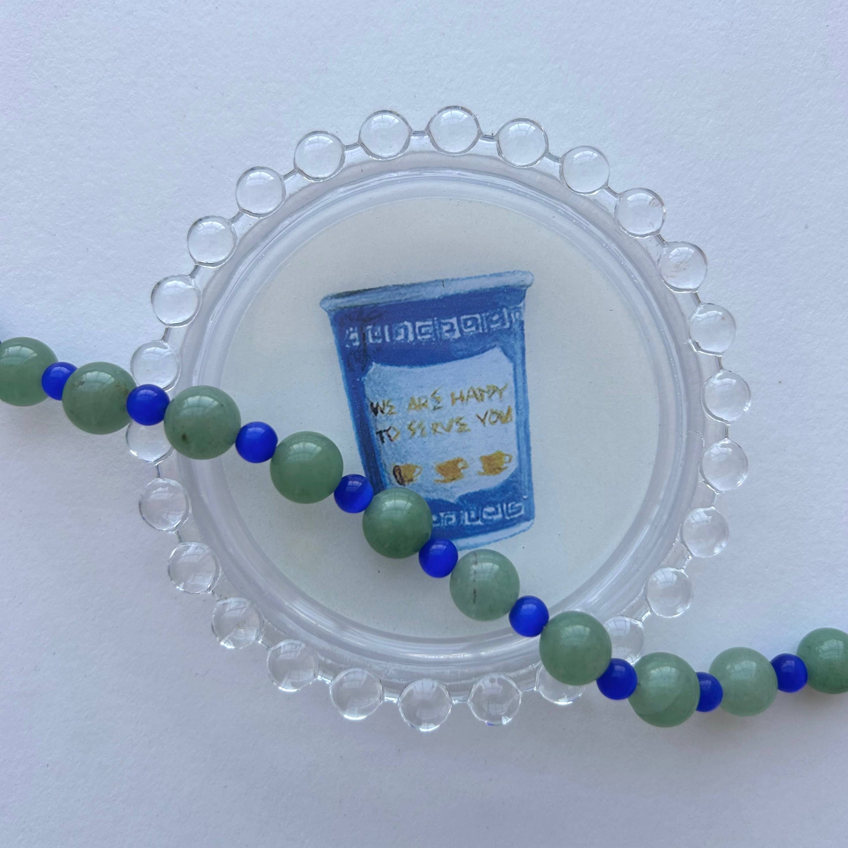 Ware Your Snacks – wholesale Decorative plate/dish/bowl – Bodega Coffee Trinket Dish1