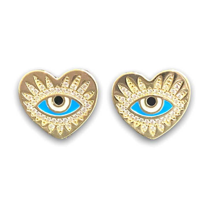 Benny Loves Stella - Wholesale Stud/Post Earrings - Everlasting Eye Stud Earrings0
