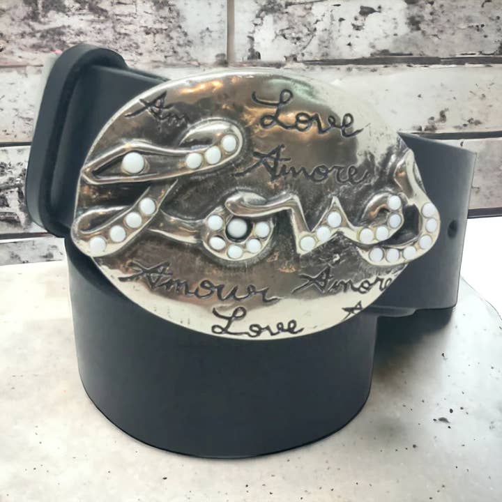 Cintura in cuoio per la vendita all'ingrosso da parte di Brunocenere