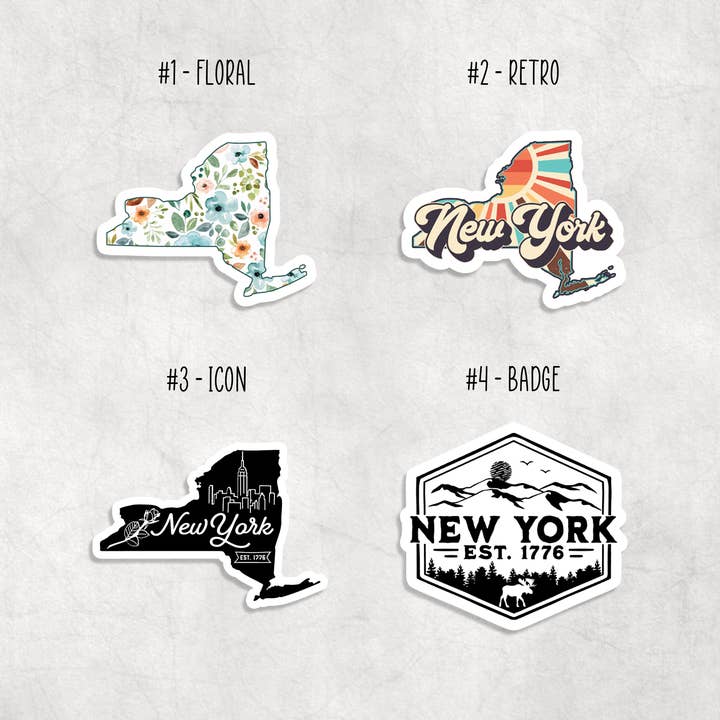 Expression Design Co - Wholesale Sticker - New York Stickers1
