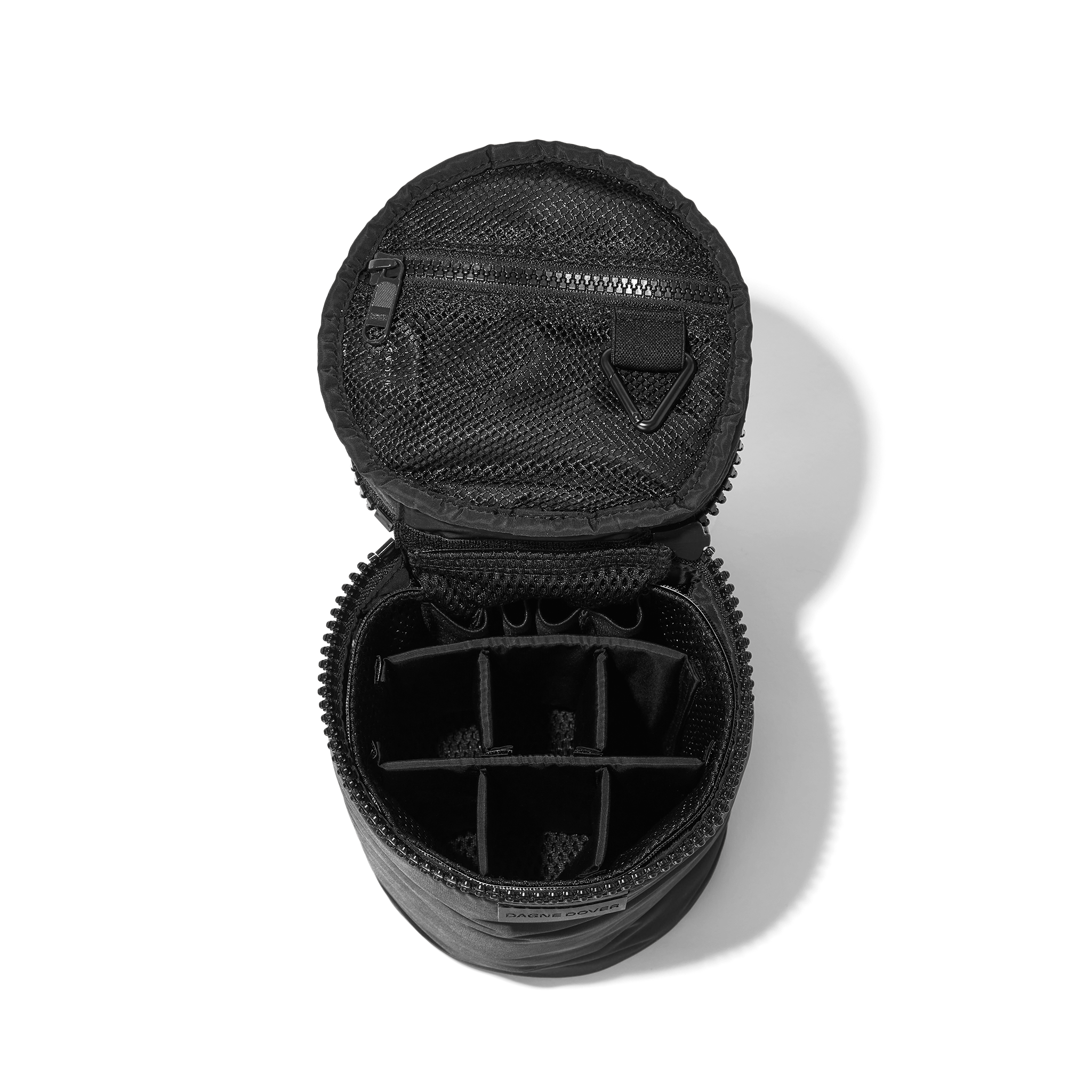 Dagne Dover - Wholesale Toiletry Bag - Women's - Mila Toiletry Organizer in Onyx, Large7