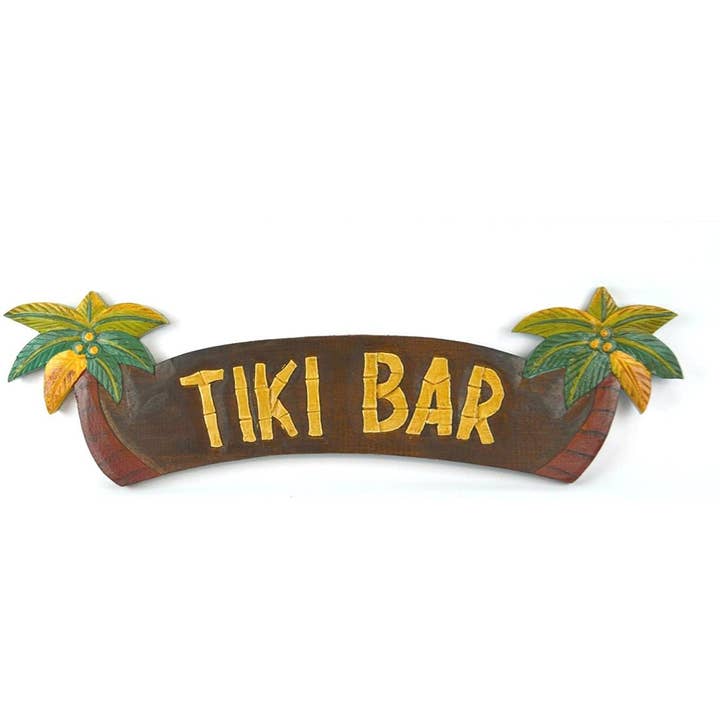 White Elephant - Wholesale Sign - 2 Palm Tree Tiki Bar