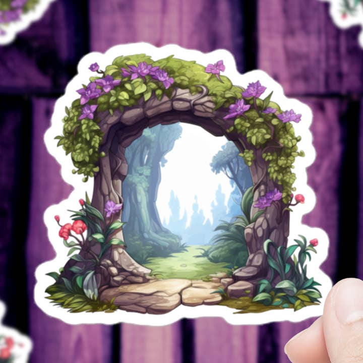 Sticker Spring Pathway voor wholesale door Mystical Clarity