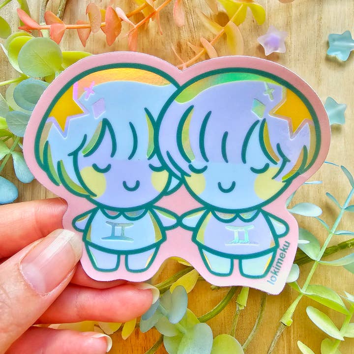 Lokimeku - Vendita all'ingrosso Adesivo - Serie Zodiac | ADESIVI HOLO IN VINILE2