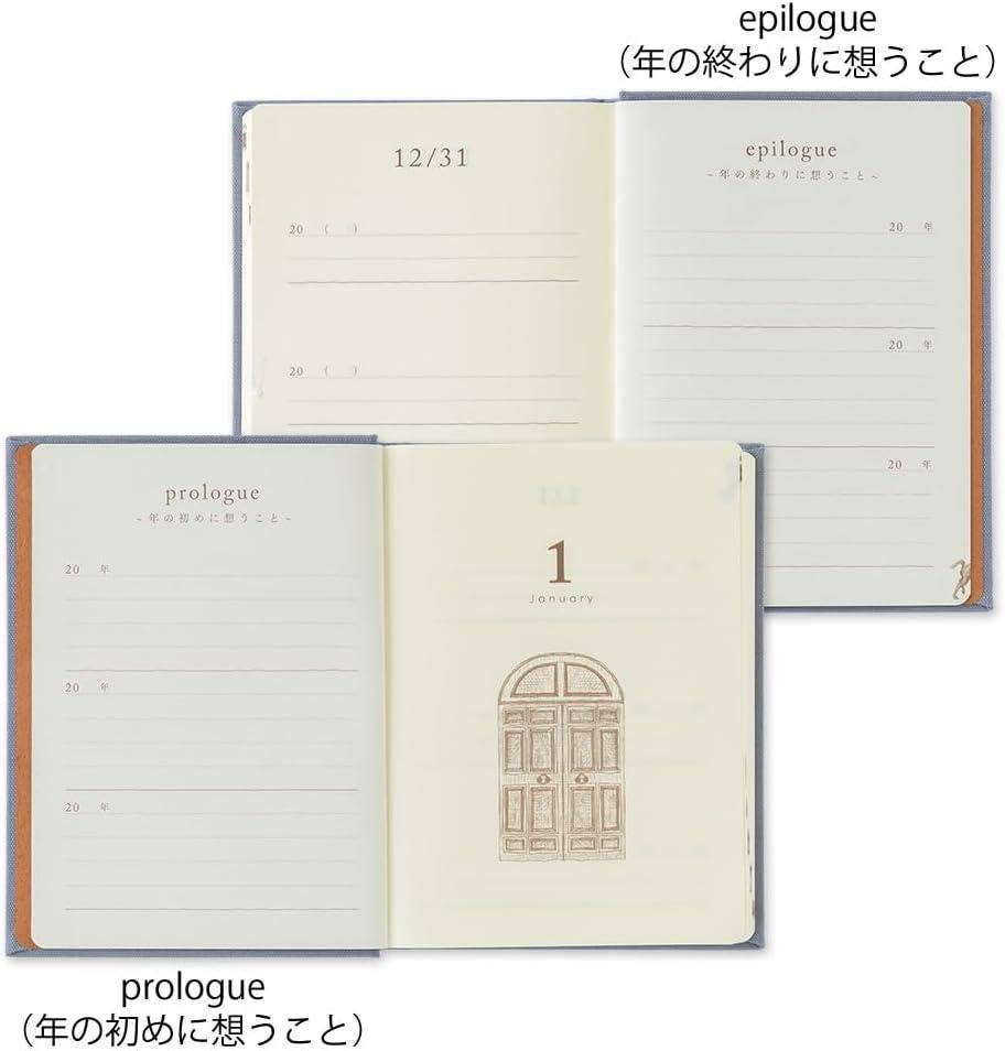「FUNJI」In Japan - Wholesale Journal/Diary - Midori 3-Year Mini Journal | 2 Lines/Day | Japanese Quality3