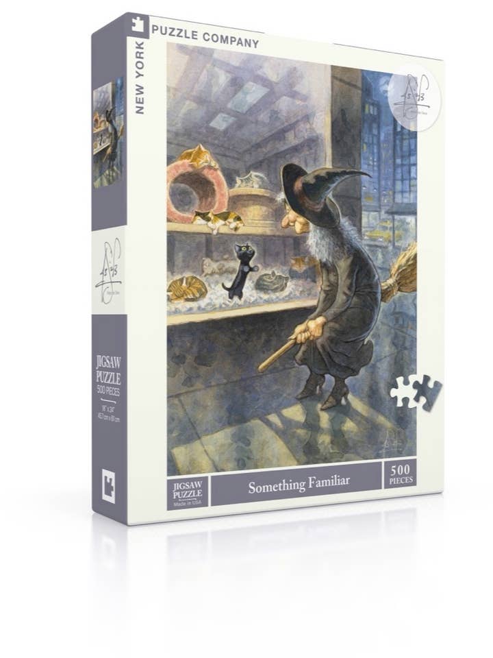 Something Familiar - Puzzle de 500 pièces pour la vente par New York Puzzle Company