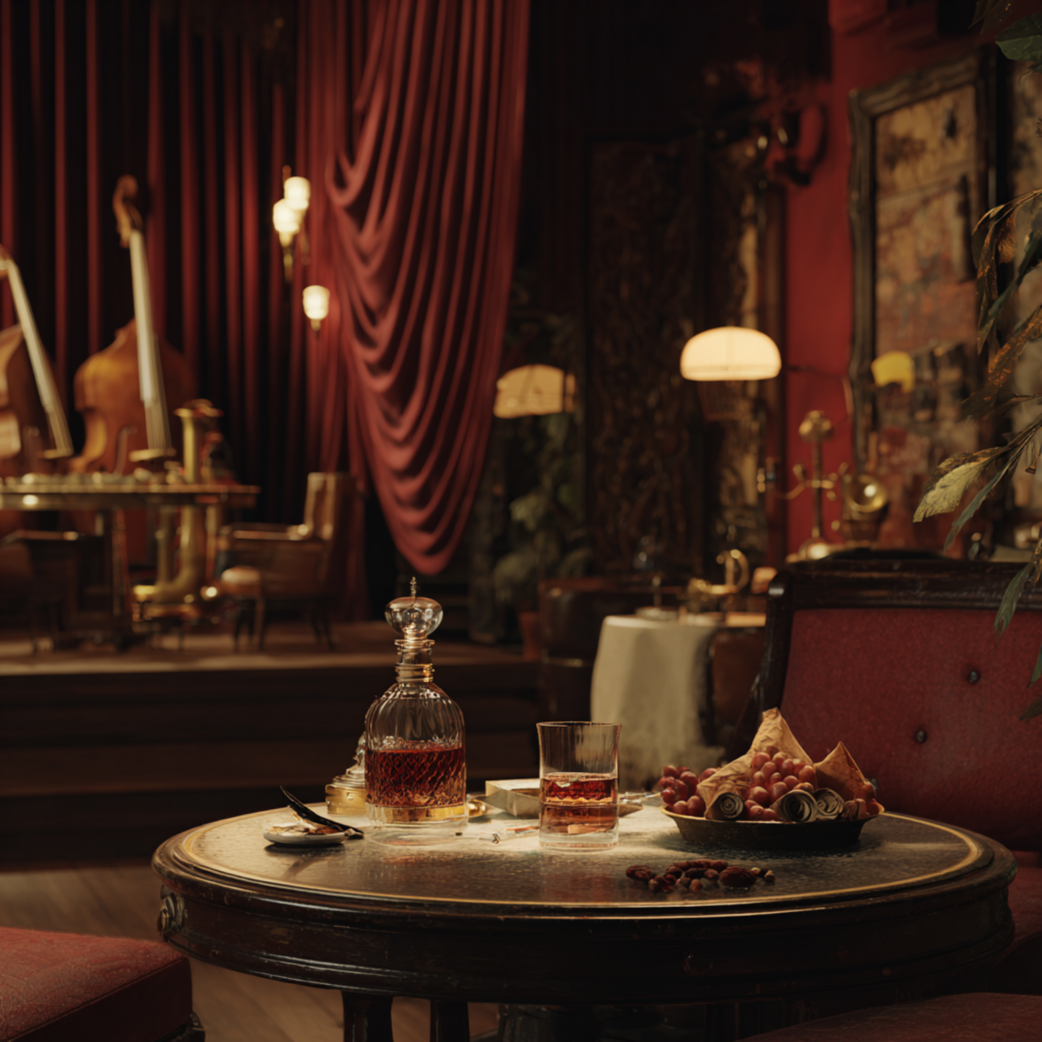 LORUVE – wholesale Jar/filled candle – Low Jazz Under Red Light1