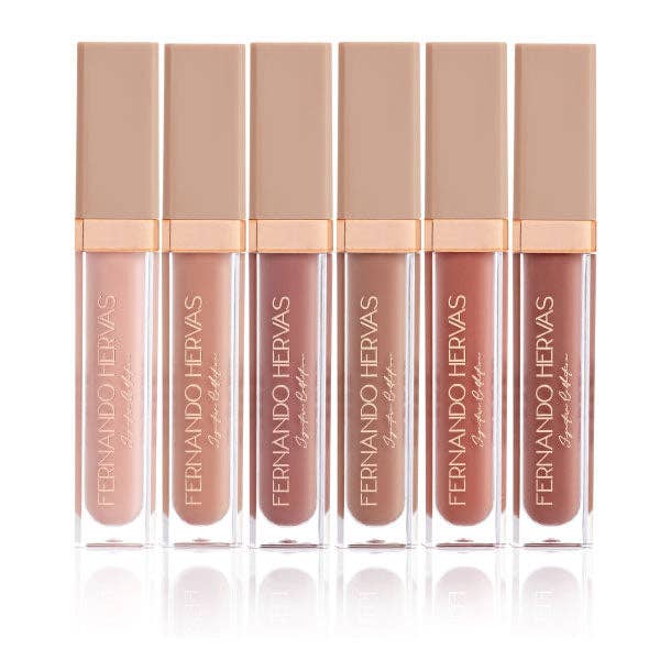 Nude 1-6 Lip Shine Collection Option 2 - Value Pack for wholesale by Silk oil of Morocco