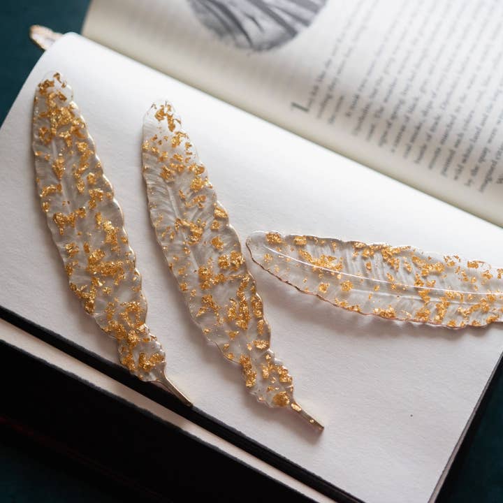 Dège Creative - Vente Marque-page - Marque-page en résine à plumes7