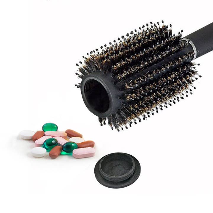 My Wholesale Warehouse - Wholesale Hair Brush/Comb - Generise 'Secret Stash' Hair Brush6