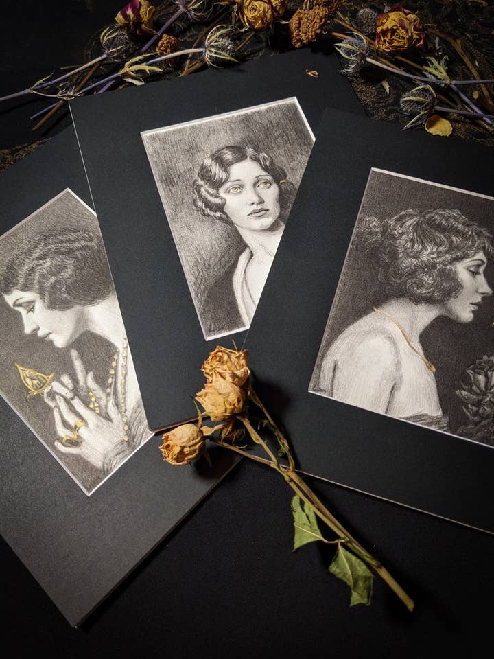 Conjunto de 3 "Coleção Os Pequenos Ajudantes" Ornamentado por atacado de Studio Umbralux