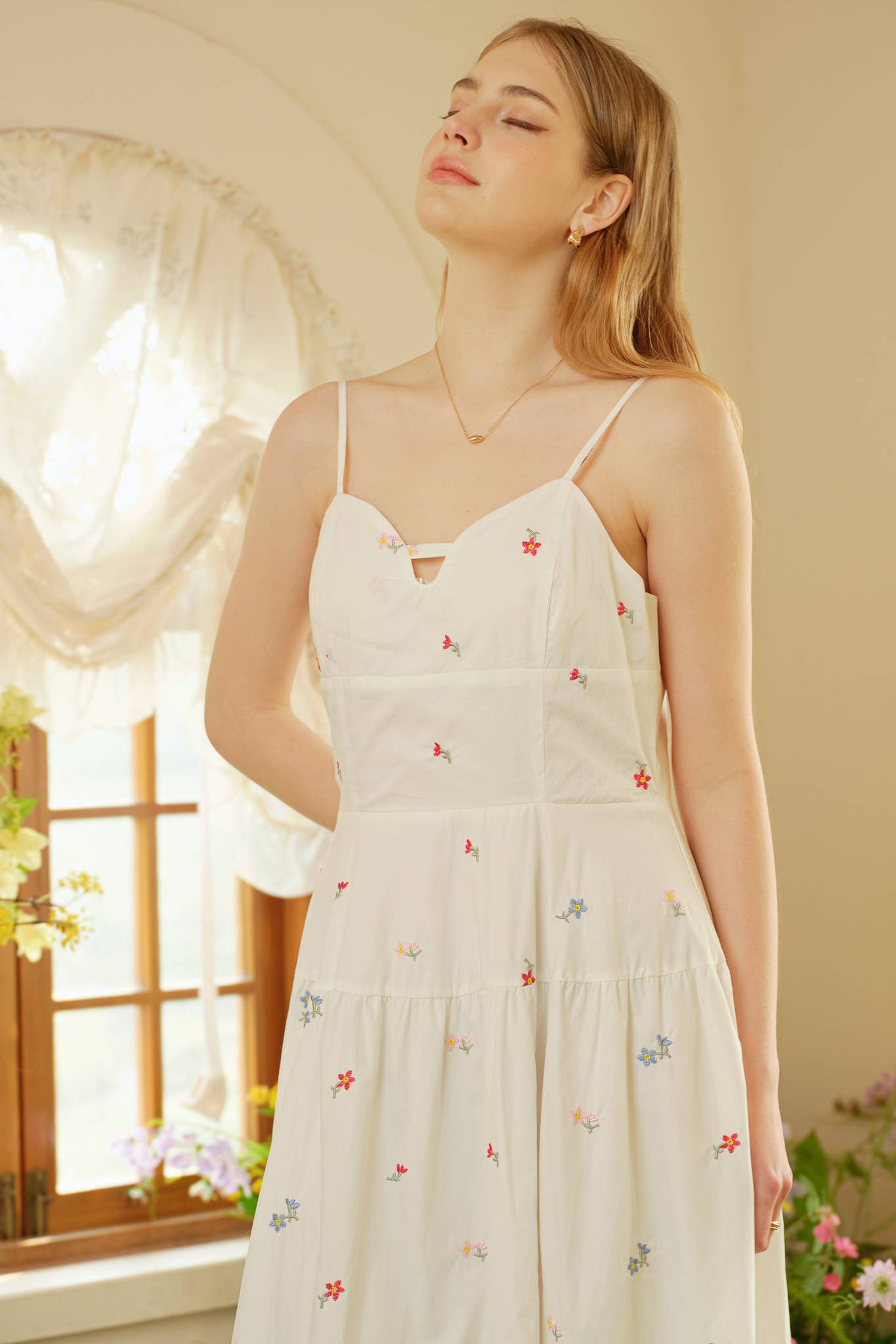 ROSIE POSIE - Wholesale Dress - Women's - RP2294 - Cotton Embroidered Dress6