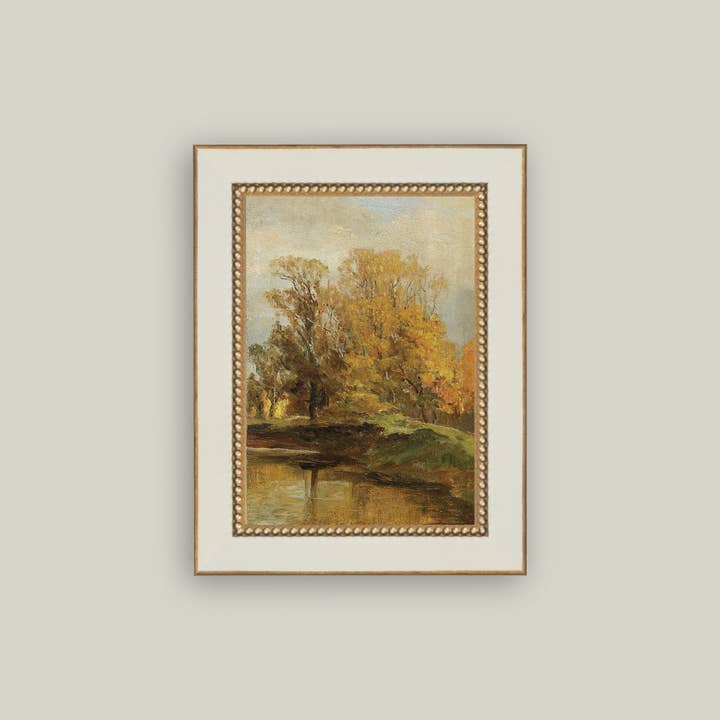 Petal Lane Home - Wholesale Art Print - Autumn Study