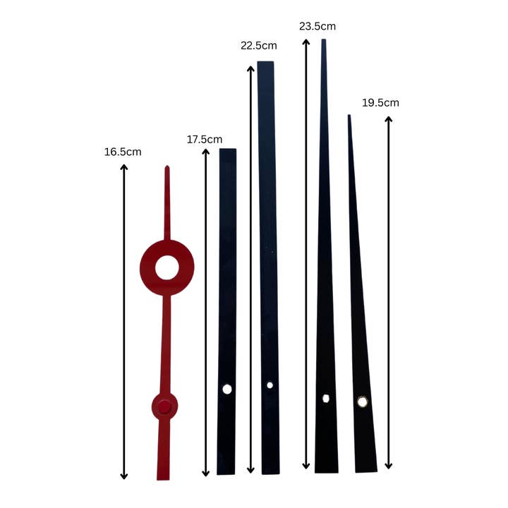 NeXtime - Wholesale DIY Craft Kit - Clock hands set XL + Silent Movement4