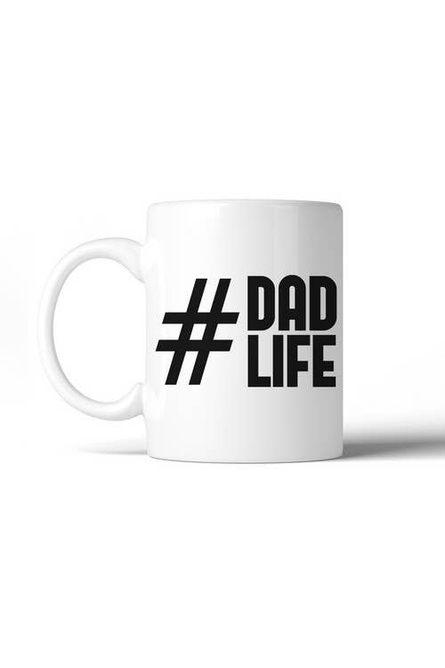 365 In Love - Wholesale Coffee Mug - Hashtag Dad Life Coffee Mug