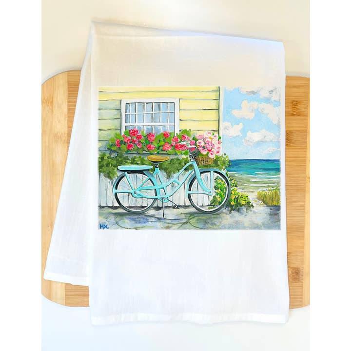 The Perfect Ride Kitchen Towel for wholesale by Pamela Cassidy Designs