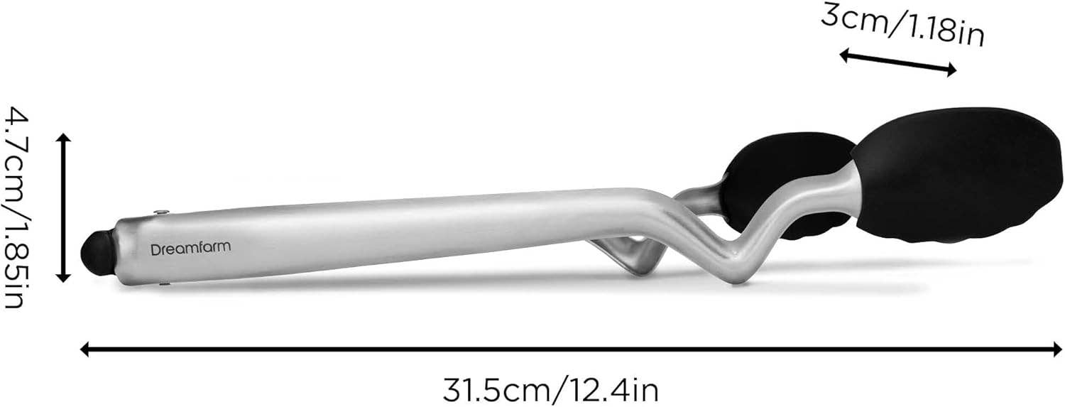 Forma House – wholesale Kitchen tool/gadget – Dreamfarm - Clongs 12" - Black2