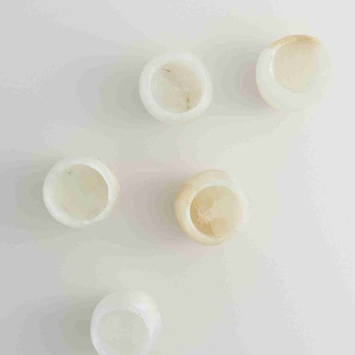 Mi Esperanza Minerals - Wholesale Candle Holder - ONE Onyx Medium Candle Holder0