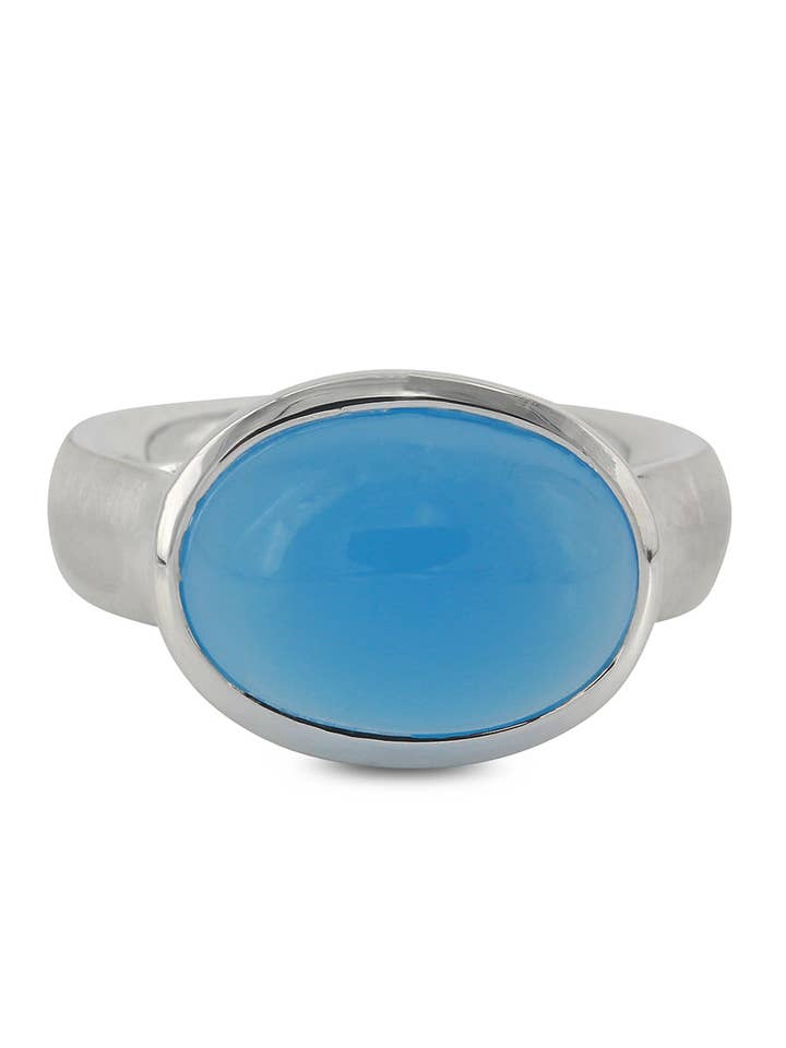 ring met chalcedoon voor wholesale door Campur GmbH