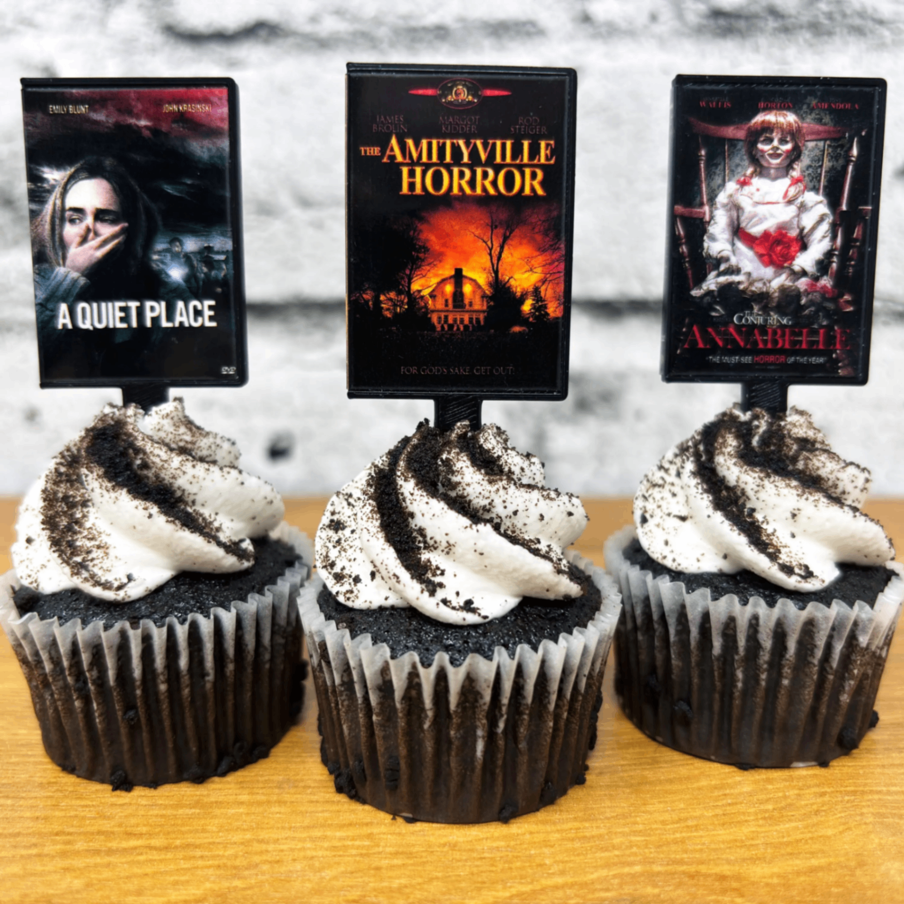 BitsyLabs - Wholesale Cake/cupcake topper - Horror Movies #-C Toppers (Small)3