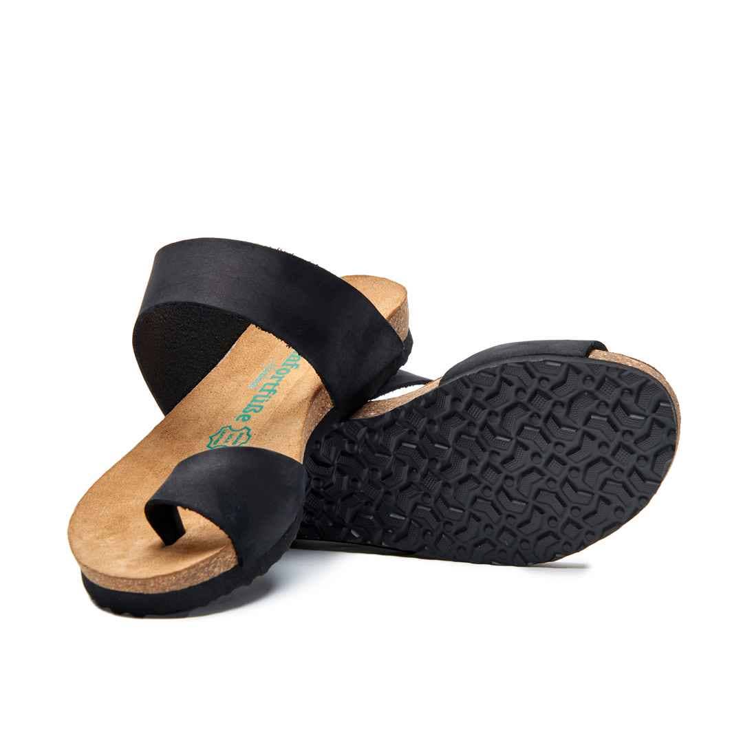Comfortfusse - Wholesale Sandals - Women's - Nicole - Genuine Leather Thong Sandals6
