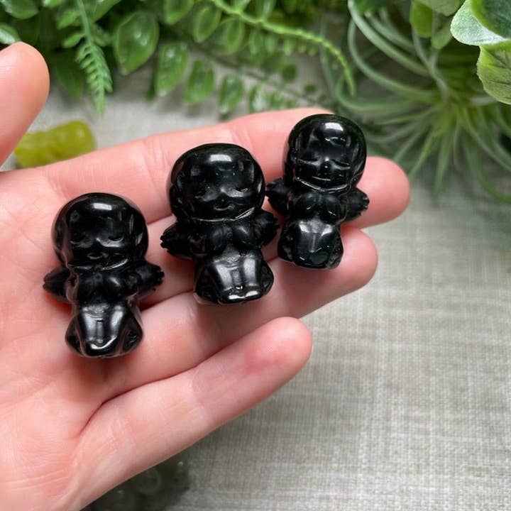 Copper Ashes - Wholesale Spiritual Stone/Crystal - Crystal Cherub Angel8