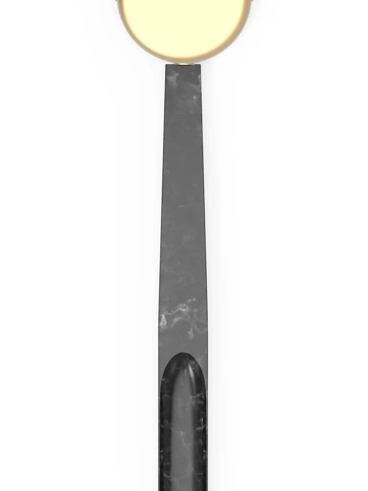 Walli Shoehorn Messing/Sort Marmor for engroshandel hos Crave Design