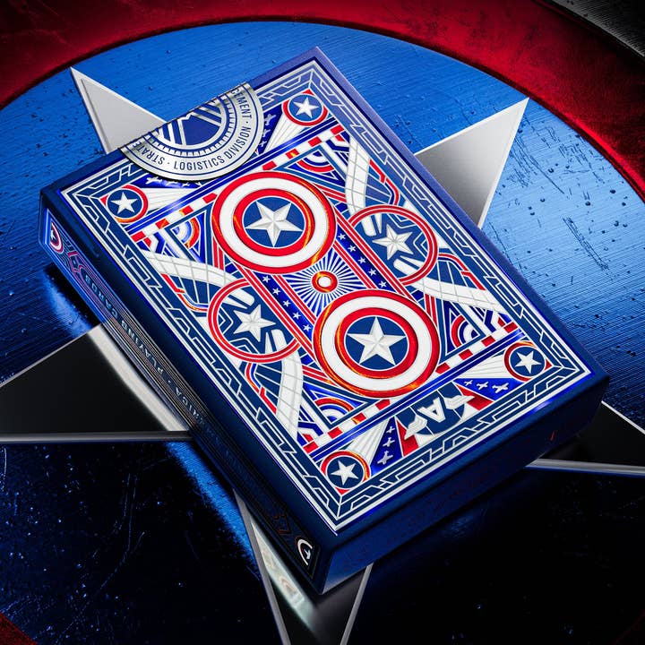 theory11 - Wholesale Playing Cards - Captain America Playing Cards5