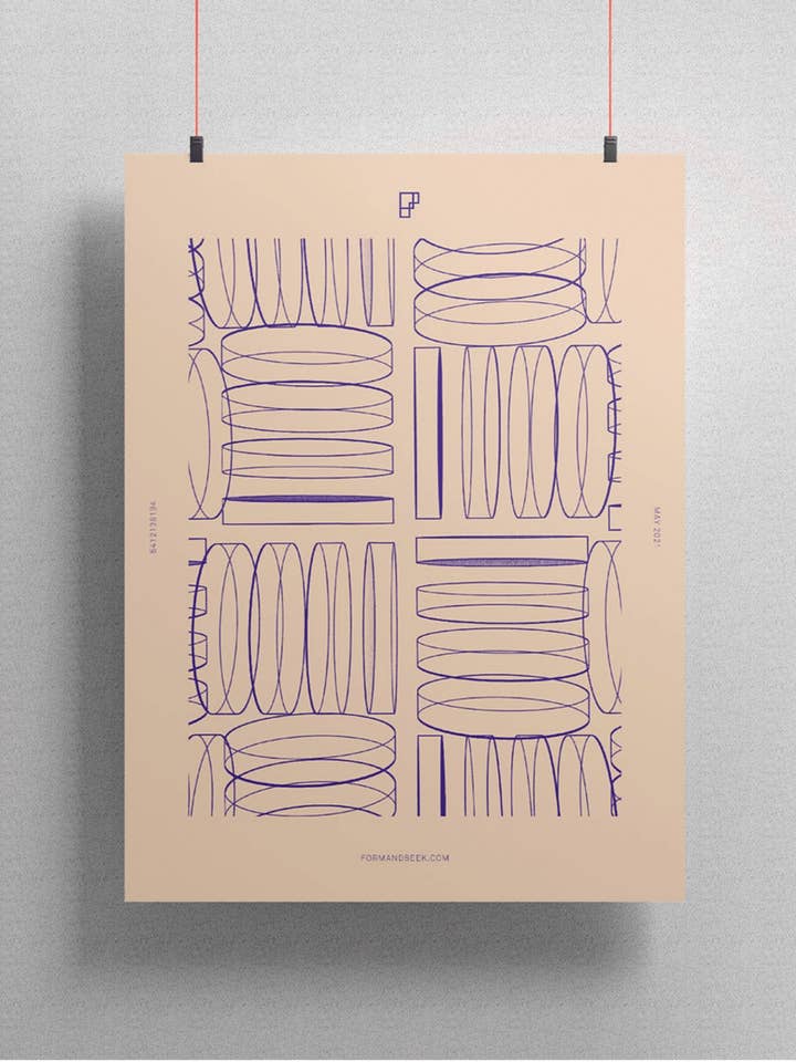 Œuvre d'art en impression radiographique pour la vente par Form & Seek