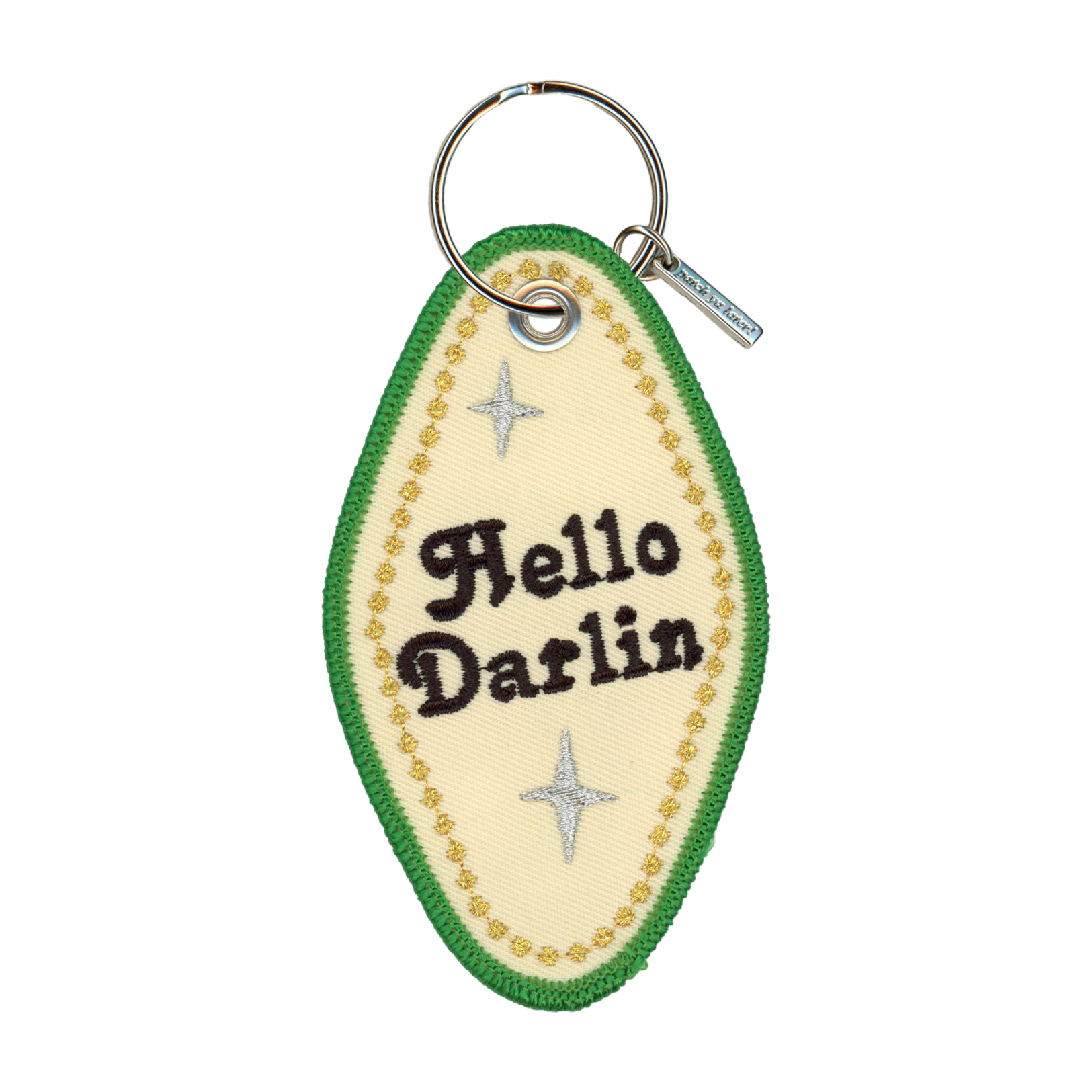 Patch Ya Later - Vente Porte-clés – unisexe - Porte-clés brodé "Hello Darlin'"1